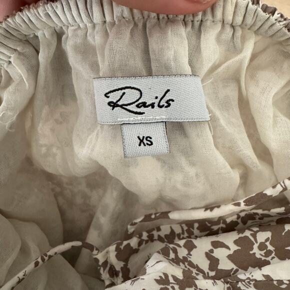 Rails Leni Cafe Floral Dress Size XS - Picture 5 of 7